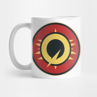 Superhero Graphic Logo - Vintage Retro Aesthetic Mug